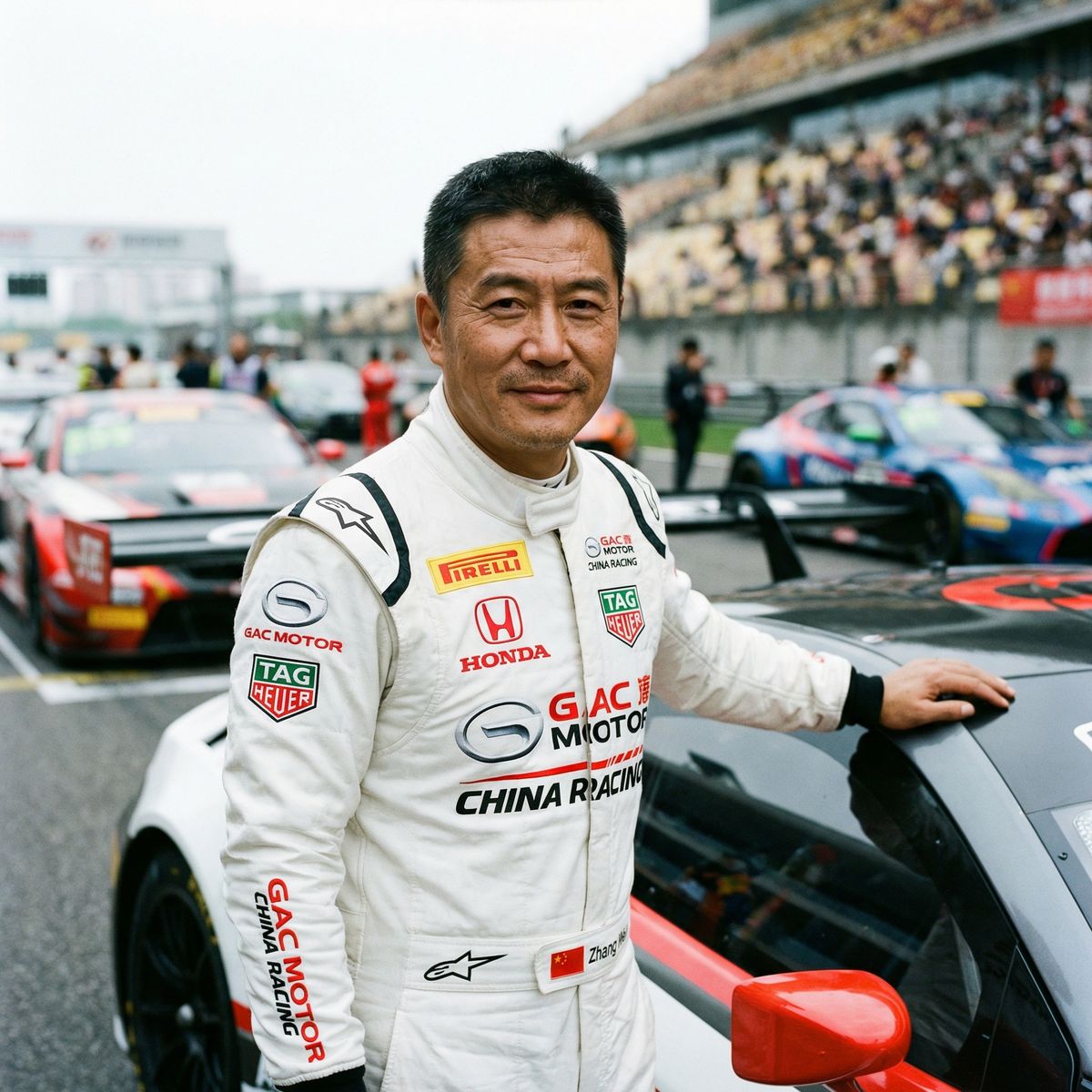 91赛车手张海峰